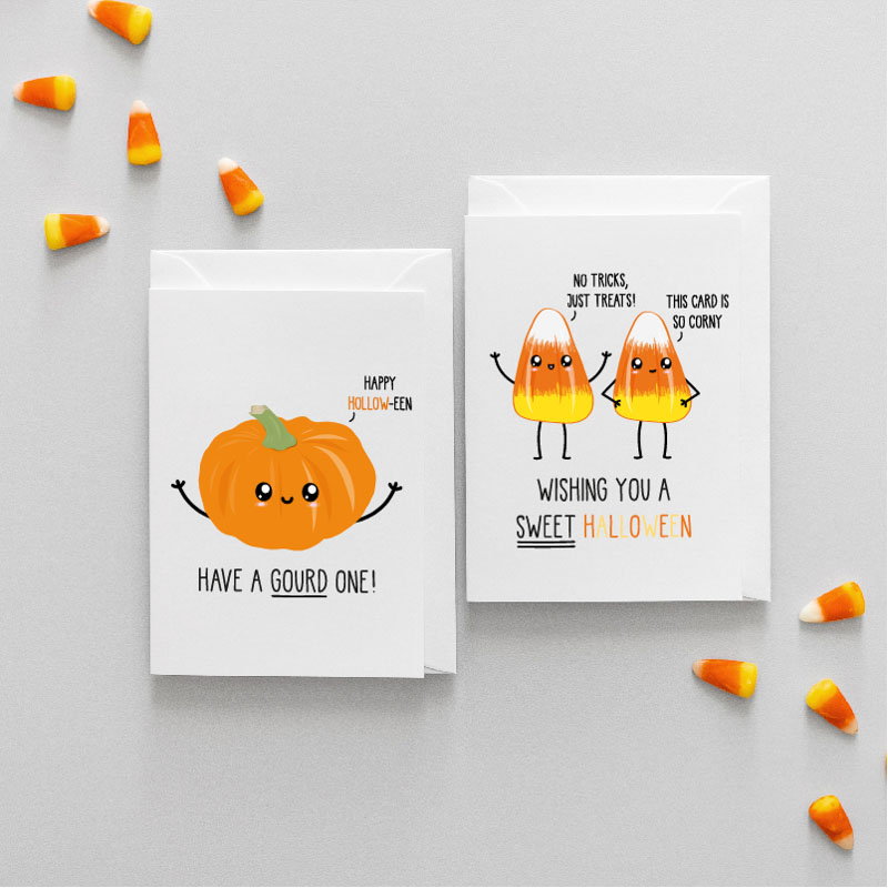 Best selling Halloween cards.